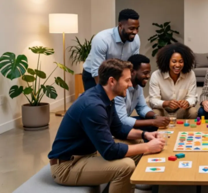 Eveniment privat într-un spațiu modern dedicat jocurilor și socializării