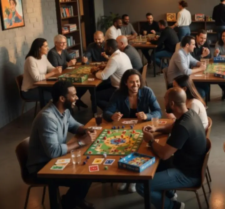 Spațiu interior modern pregătit pentru un eveniment social Balkan Evero